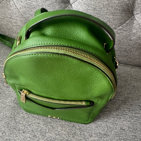 Michael Kors Jessa Small Pebbled Leather Convertible Backpack - Picture 8 of 15